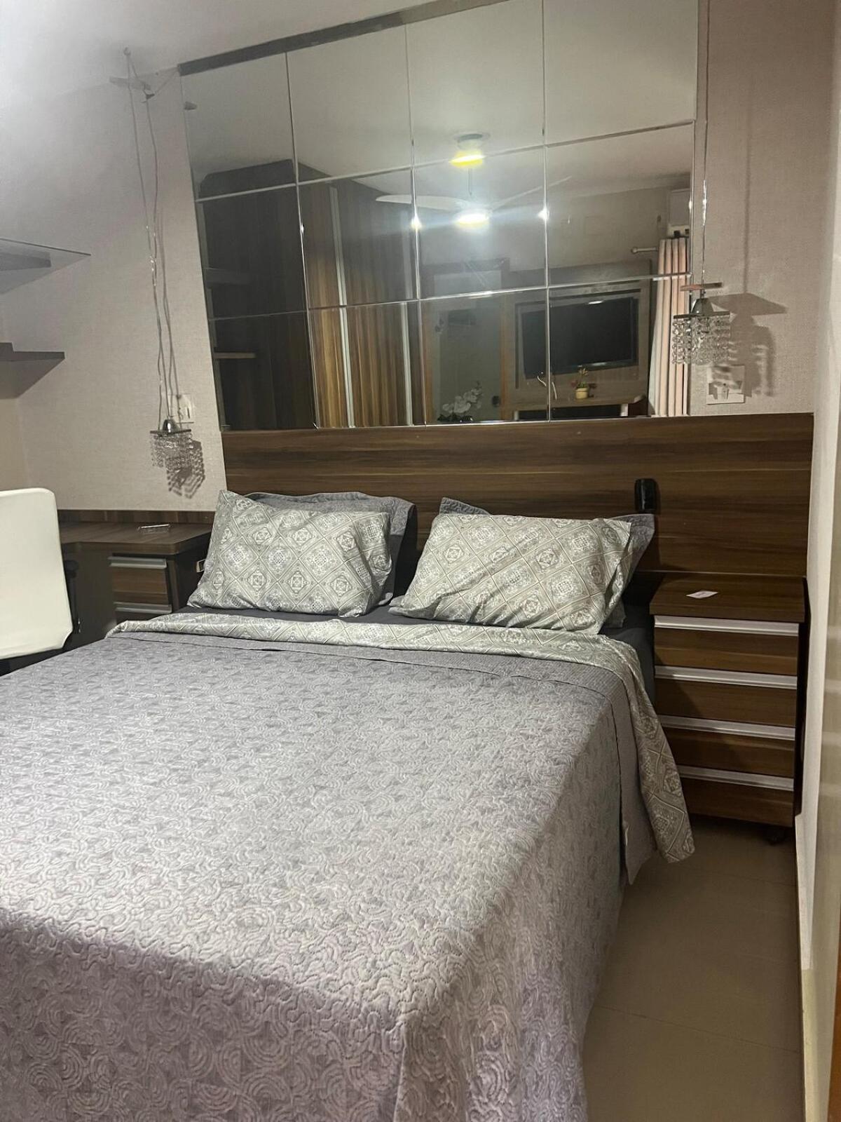 Elegancia & Conforto Flat Mobiliado Goiania Ngoại thất bức ảnh